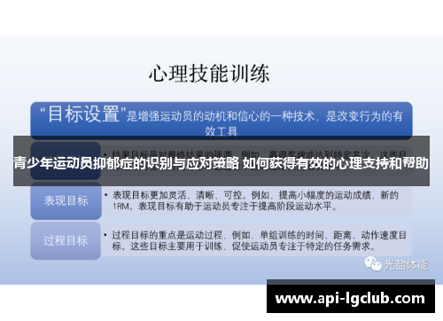 青少年运动员抑郁症的识别与应对策略 如何获得有效的心理支持和帮助 青少年运动员抑郁症的识别与应对策略 如何获得有效的心理支持和帮助